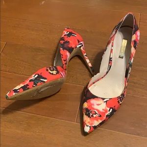Louis et Cie floral heels size 8.5